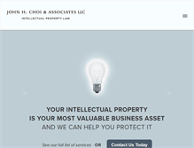 Tablet Screenshot of jchoilaw.com
